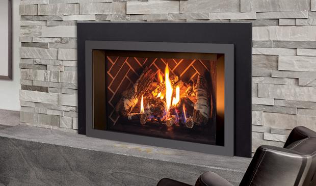 E33 Gas Insert 821 Nova w/Fan, Steel Liner, No Log