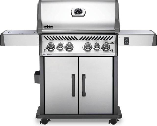 Rogue® SE 525 Natural Gas Grill with Infrared Rear and Side Burners, Stainless Steel
